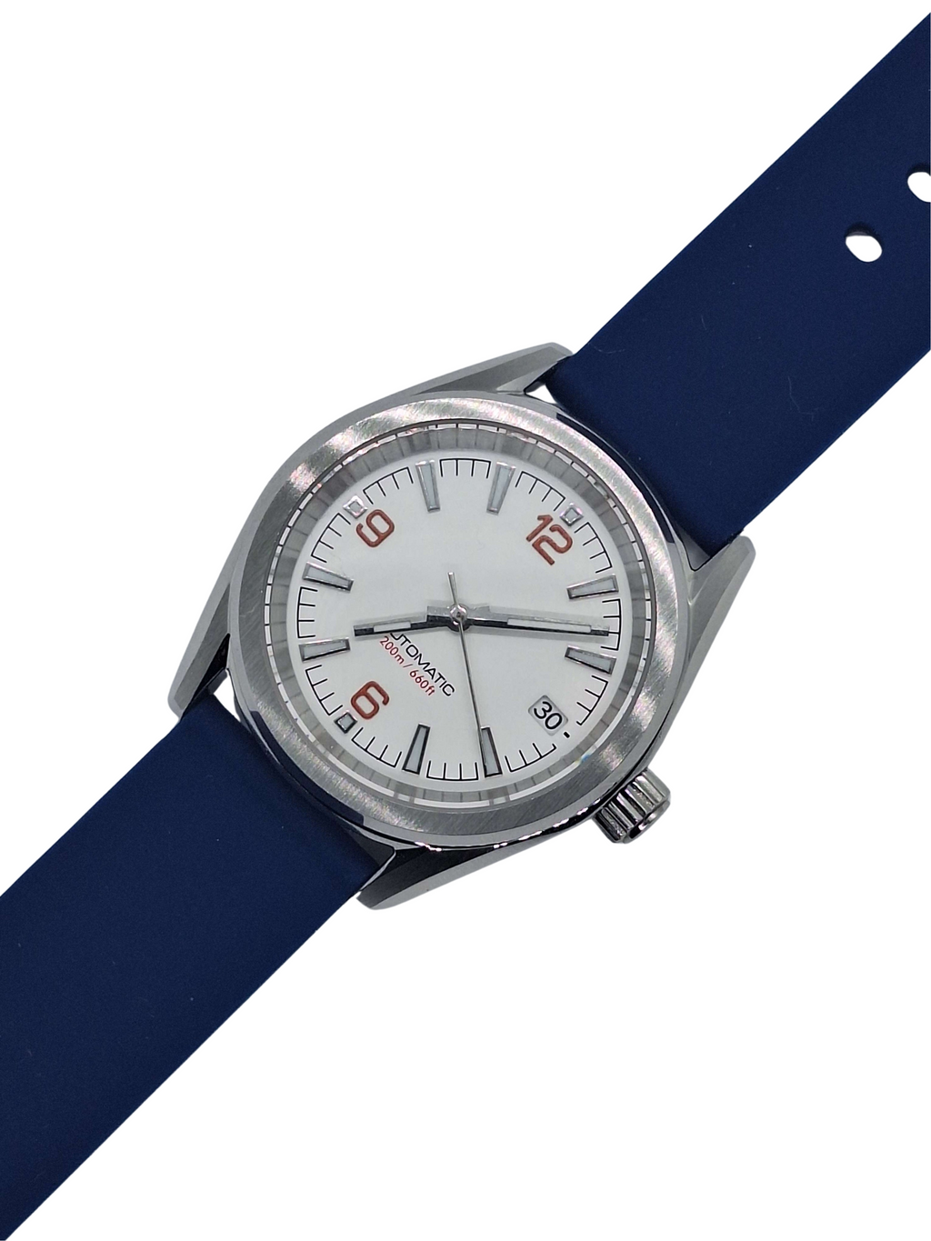 Bracelet en caoutchouc bleu